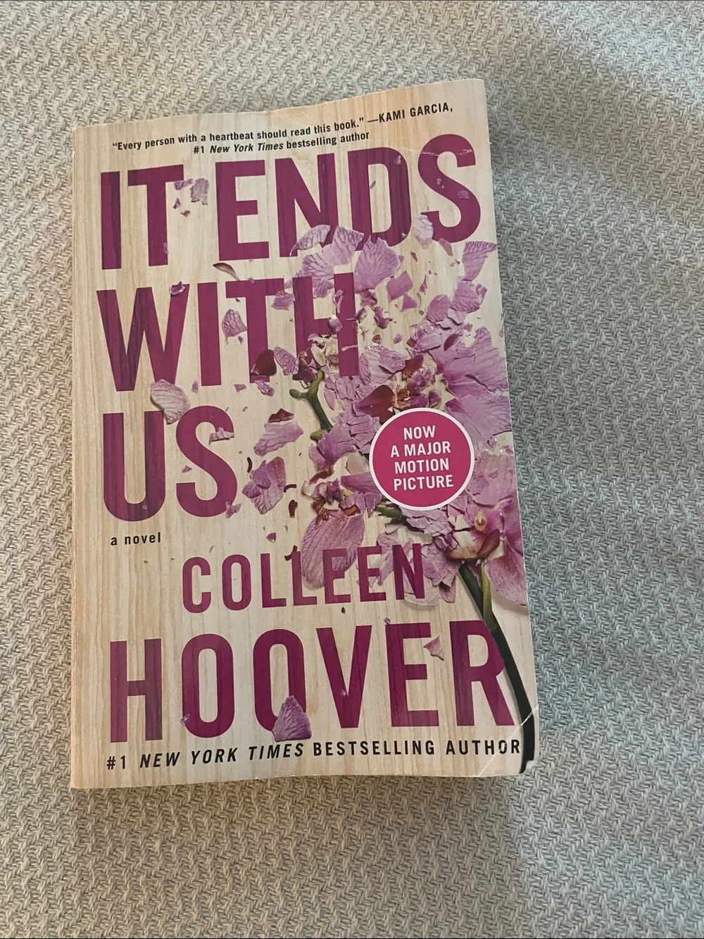 It Ends With Us - Purple Paperback Novel